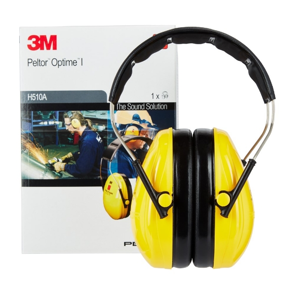 Afbeeldingen van 3M Peltor™ Gehoorkap H510A-401-GU Geel