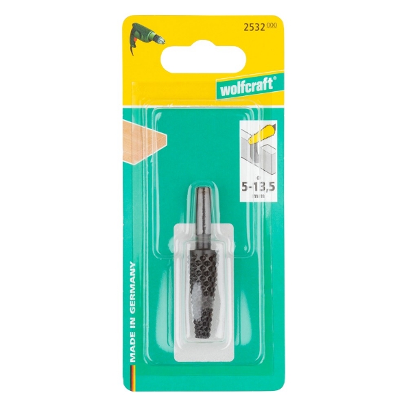 Afbeeldingen van Wolfcraft Raspen konisch voor hout 6-13x35mm