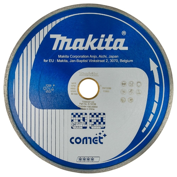 Afbeeldingen van Makita Diamantsch.230X30/25,4Mm blauw B-13138