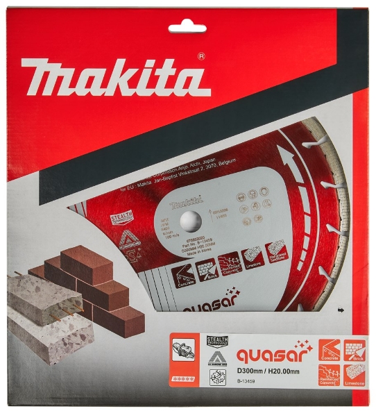 Afbeeldingen van Makita Diamantschijf 300x20mm rood B-13459