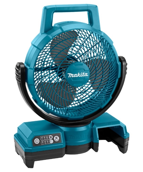Afbeeldingen van Makita 14,4 V / 18 V Ventilator met zwenkfunctie DCF203Z