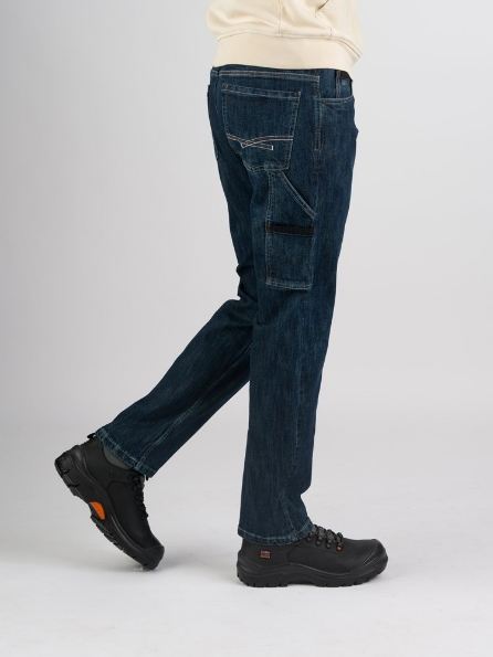 Afbeeldingen van 247 Jeans Werk Jeans Wolf D30 donker Blauw W40L36