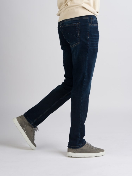 Afbeeldingen van 247 Jeans Heren Jeans Palm Slim S08 donker Blauw W42L30