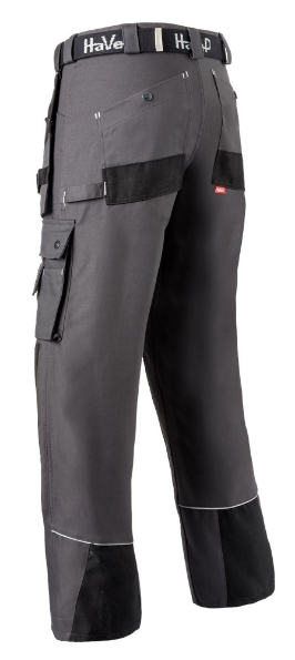 Afbeeldingen van HAVEP Workwear/Protective wear Werkbroek Worker.pro 8730 grijs/zwart 50