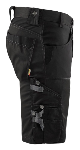 Afbeeldingen van Blåkläder Short met stretch 1798 zwart C50