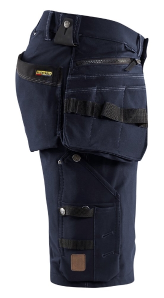 Afbeeldingen van Blåkläder Short 4-weg stretch x1900 1988 blw/zwart C62