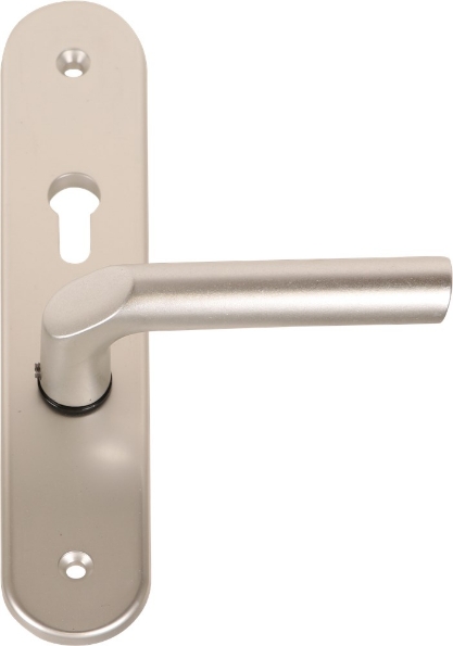 Afbeeldingen van Oxloc veiligheids seniorengarnituur, inclusief gatdeel, links, massief, ronde hoek, f1