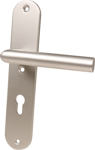 Afbeeldingen van Oxloc Veiligheidsgarnituur kerntrekbeveiliging duwer/kruk ovaal, PC72, SKG3 F1