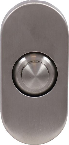 Afbeeldingen van Oxloc Beldrukker ovaal, rvs