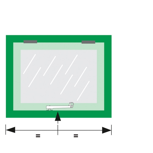 Afbeeldingen van AXA Combi-raamuitzetter AXAflex Classic wegdraaibaar links rvs zwart