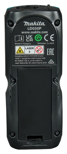 Afbeeldingen van Makita Laser afstandsmeter 50 meter LD050P
