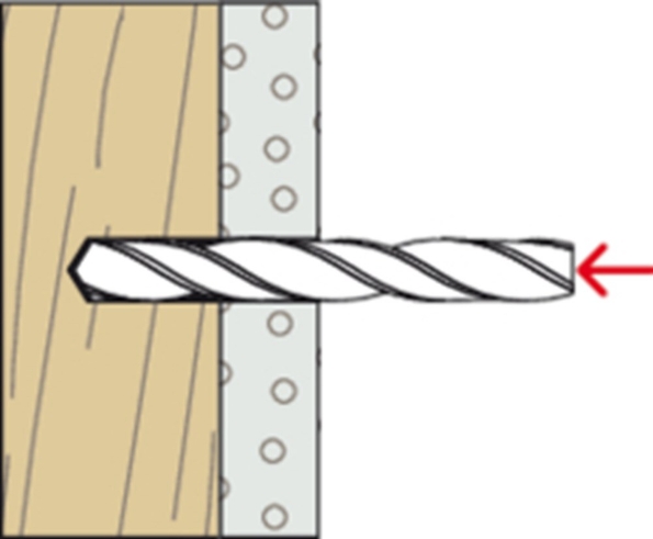 Afbeeldingen van fischer Hollewandplug DuoTec 12