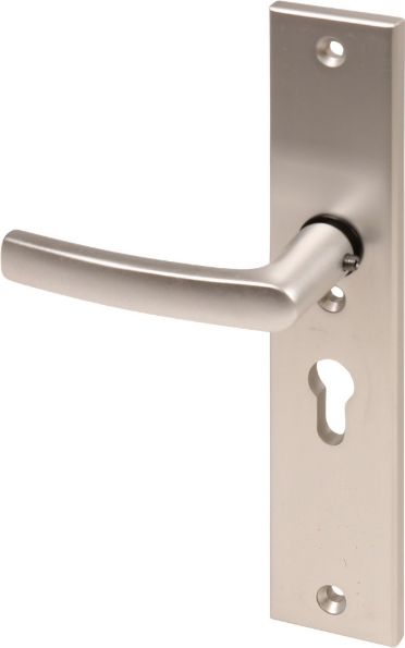 Afbeeldingen van Oxloc Veiligheids garnituur, PC55, rechts, inclusief gatdeel, massief, rechte hoek, f1