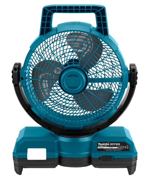 Afbeeldingen van Makita 14,4 V / 18 V Ventilator met zwenkfunctie DCF203Z