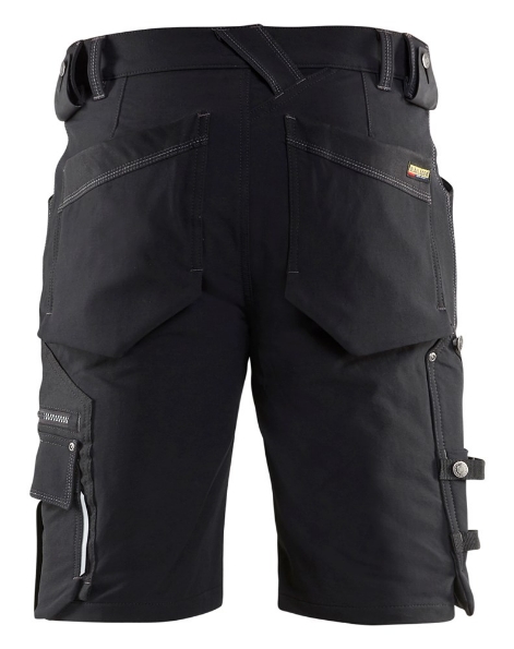 Afbeeldingen van Blåkläder Short 4-weg stretch x1900 zonder spijkerzakken 1987 zwart C44