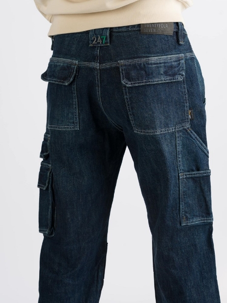 Afbeeldingen van 247 Jeans Werk Jeans Bison D30 donker Blauw W40L36