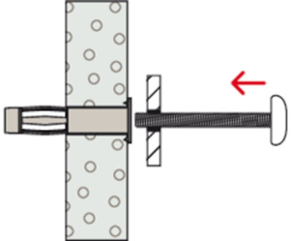 Afbeeldingen van fischer Hollewandplug met schroef HM-S 6x37mm