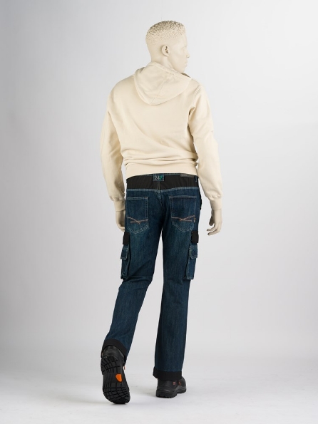 Afbeeldingen van 247 Jeans Werk Jeans Grizzly D30 donker Blauw W42L34