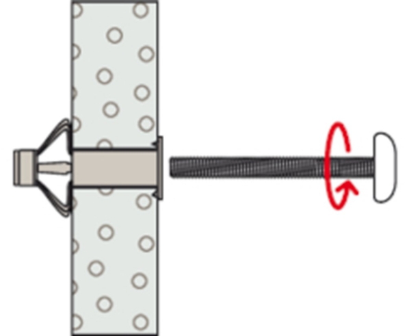 Afbeeldingen van fischer Hollewandplug met schroef HM-S 6x37mm