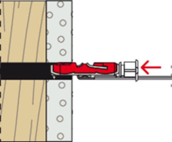 Afbeeldingen van fischer Hollewandplug DuoTec 12