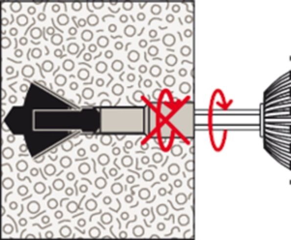 Afbeeldingen van Fischer Cellenbetonanker FPX-I 1 m12