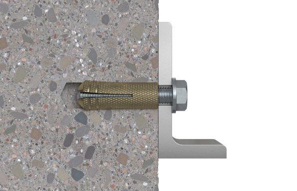 Afbeeldingen van fischer Messingplug MS m6x22mm