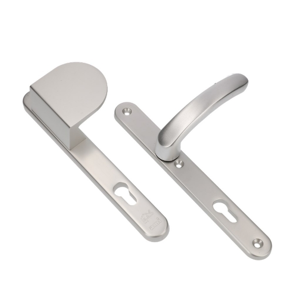 Afbeeldingen van AMI Veiligheids Rotaveer duwer/kruk smalschildgarnituur SKG** ovaal VHB 257/32/2 - 90/83 - 378 92mm rs