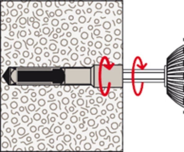 Afbeeldingen van Fischer Cellenbetonanker FPX-I 1 m12
