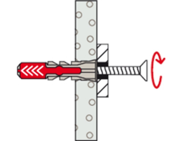 Afbeeldingen van Fischer DuoPower plug 6x30 met schroef