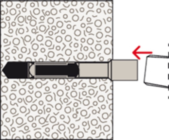 Afbeeldingen van Fischer Cellenbetonanker FPX-I 1 m12