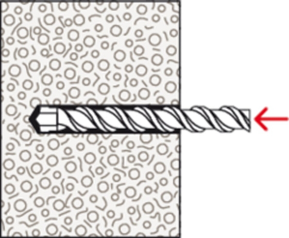 Afbeeldingen van Fischer Cellenbetonanker FPX-I 1 m12
