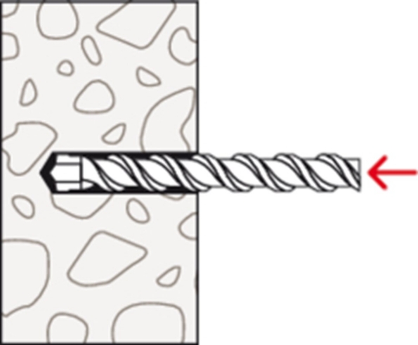 Afbeeldingen van fischer Inslaganker zonder rand EA M N 12