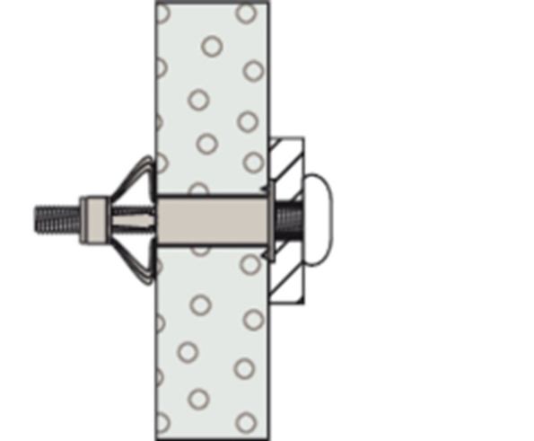 Afbeeldingen van fischer Hollewandplug met schroef HM-S 6x37mm