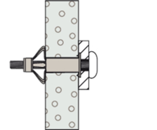 Afbeeldingen van fischer Hollewandplug met schroef HM-S 6x37mm