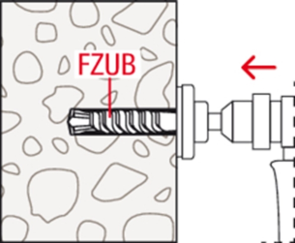Afbeeldingen van fischer Achterinsnijdend anker FZA 22x100 m 16/60
