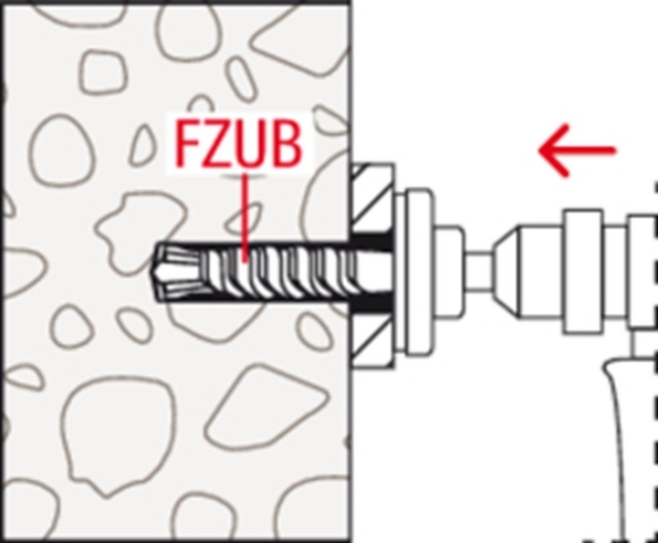 Afbeeldingen van fischer Achterinsnijdend anker FZA 22x100 m 16/60