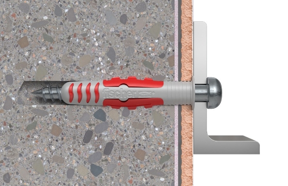 Afbeeldingen van fischer Waterdichte plug met schroef DuoSeal 6 x 38