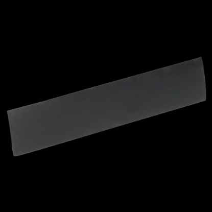 Afbeeldingen van Loodstrip plat zwart 18X2.5mm  PVC Rol 50m