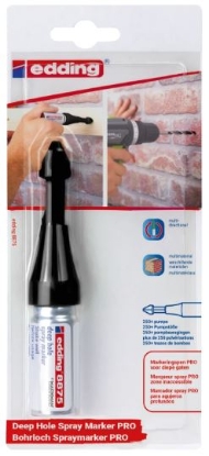 Afbeeldingen van Edding markeerspray diep gat E-8875 zwart