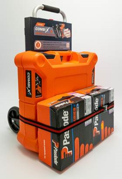 Afbeeldingen van Paslode CombiXi 2-in-1 nagelapparaat (incl. 2 dozen nagels en trolley)