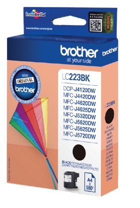 Afbeeldingen van Brother inktcartridge LC-223BK zwart