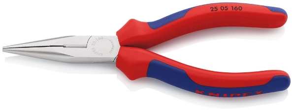 Afbeeldingen van KNIPEX Platspitse tang met zijsnijder 160