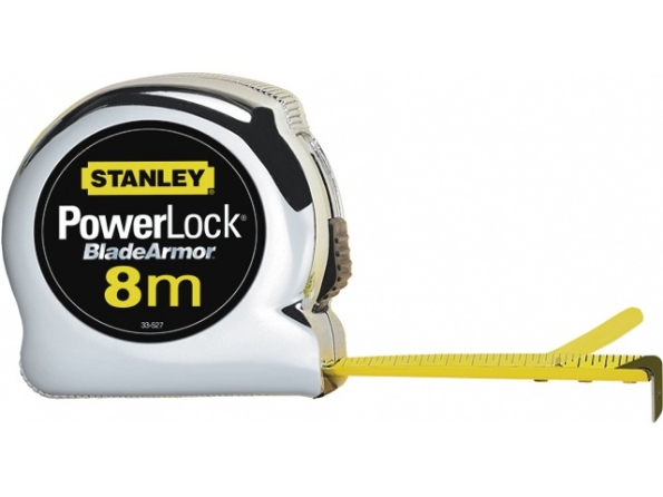Afbeeldingen van STANLEY Rolbandmaat PowerLock® Blade Armor™ 0-33-527 8m