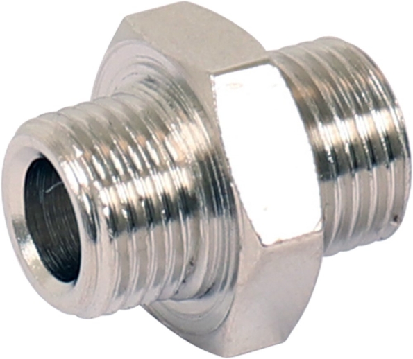 Afbeeldingen van Ironside Patentnippel buitendraad 1/8"-1/8" set per 2