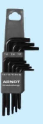 Afbeeldingen van Inbussleutelset 8-delig Tamper