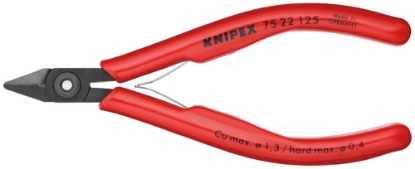 Afbeeldingen van KNIPEX Elektronica-zijsnijtang 125mm