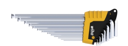 Afbeeldingen van Wiha inbussleutelset ergostar  inch maten 0,05" / 3/8" 14-delig