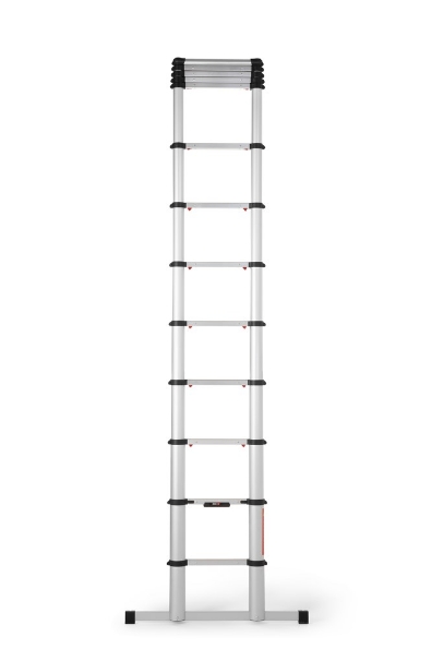 Afbeeldingen van Telesteps telescopische ladder eco-line 3.8m met stabilisatie balk