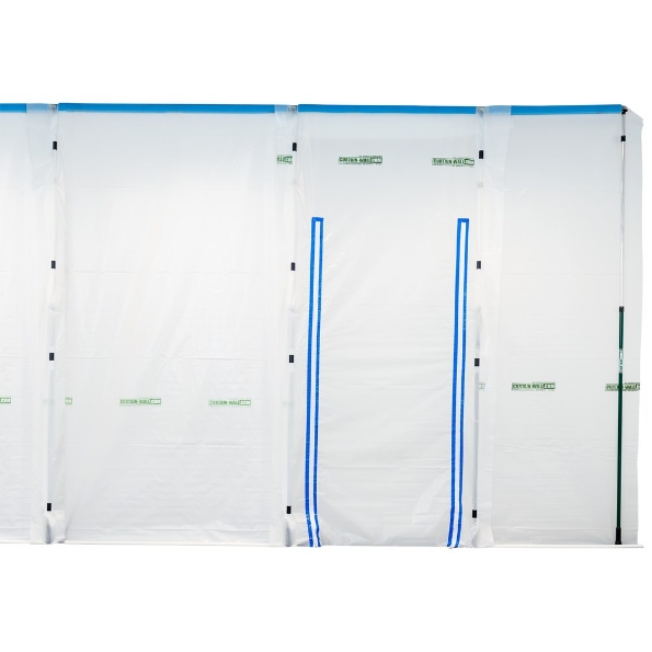 Afbeeldingen van Curtain-Wall Stofwand kit Master Kit 14.4m