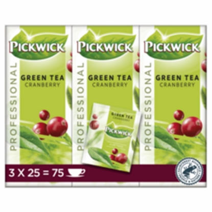 Afbeeldingen van Pickwick professional groene thee cranberry 1,5gr (75)